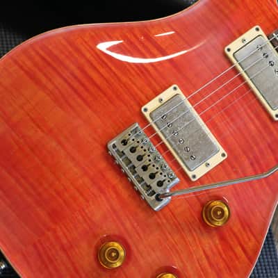 2000 PRS Custom 22 10 Top Electric Guitar Blood Orange + OHSC image 4