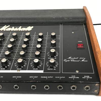 Marshall Mixer 8 1978 (Vintage Mixer/100W Amp Head) image 5