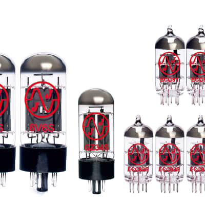JJ Electronic Tube Kit Set - for Fender 65 Deluxe Reverb Reissue