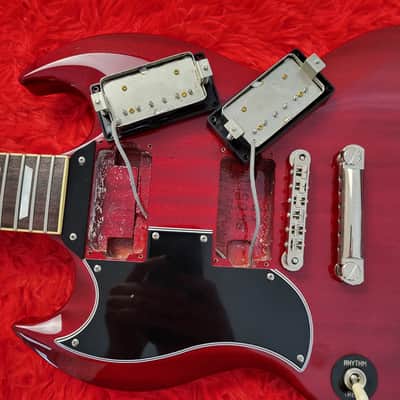 Tokai SG95L Left Handed 2008 - Cherry - SG Standard - Made In Japan MIJ image 21