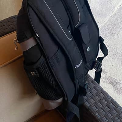 Fender Vintage Fender Promotional Backpack – Rare Fender Employee / Dealer Memorabilia 1990's - Black and Gray image 8