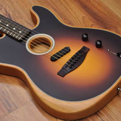 Fender Acoustasonic Player Telecaster Shadow Burst image 4