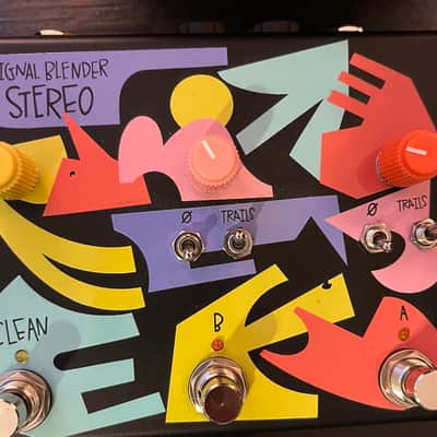 Old Blood Noise Endeavors Signal Blender Stereo 2025 - Present - Black / Multicolor image 1