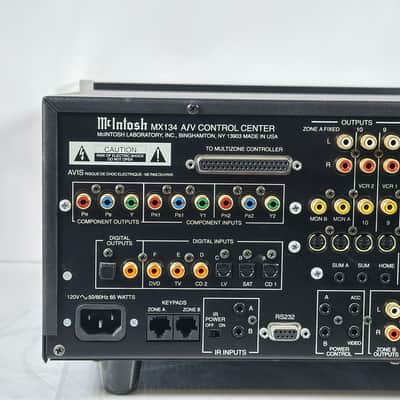 McIntosh MX134 A/V Control Center and Preamplifier-Processor image 11
