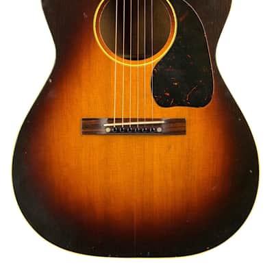 1946 Gibson LG-2 Sunburst w/Brazilian Rosewood Fingerboard & Bridge #NSN image 3