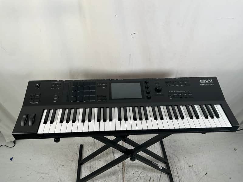Akai MPC Key 61 Standalone Workstation Synthesizer 2020s - Black image 1