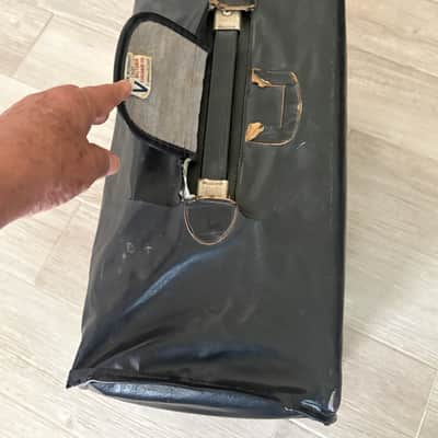 Vintage 60's Victoria Luggage Fender Princeton Reverb/Fender Deluxe Amp Cover: Rare image 6