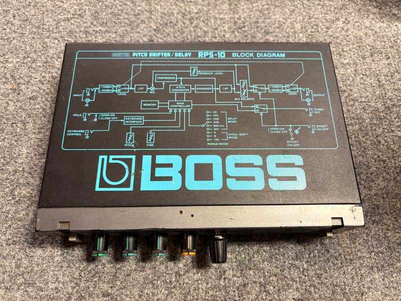 Boss RPS-10 Micro Rack Series Digital Pitch Shifter / Delay | Reverb