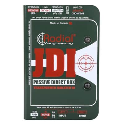 Mint Radial JDI Jensen Equipped 1-Channel Passive Instrument DI Direct Box image 1