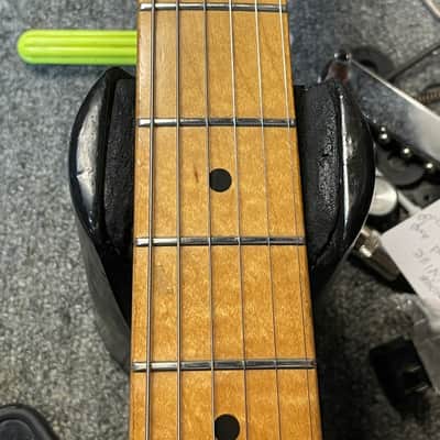 Squier Standard Stratocaster with Maple Fretboard in Black 1993 Made in Mexico image 24
