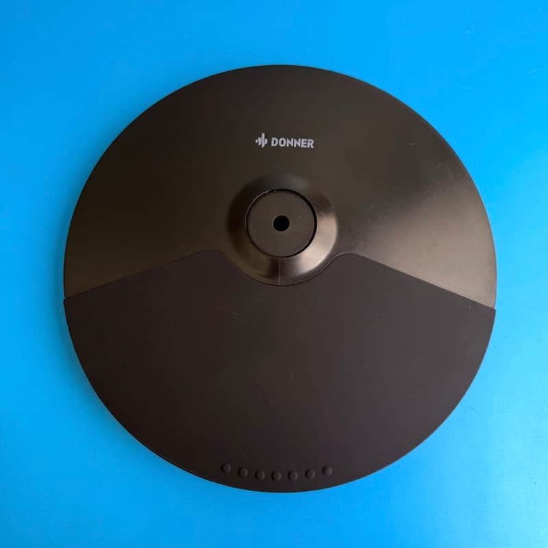 DONNER DED-100 Drum Part: CHS-1001 Cymbal Hi-Hat Crash Ride Single Zone Pad [V1] image 1