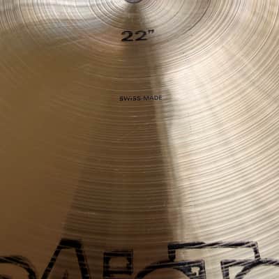 Paiste 22" 2002 BLACK LABEL REISSUE Ride Cymbal one year production image 5
