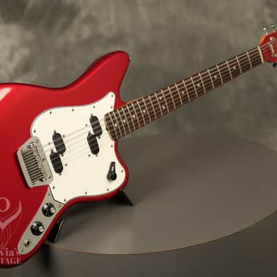 1966 Fender Electric XII 12-string Candy Apple Red w/matching number HANG TAG image 10