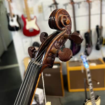 West Coast String Instruments Hand Carved Full Scale Phoenix Violin NM03 image 3
