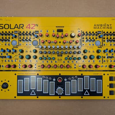 Elta Music Solar 42N Ambient Machine Analog Drone Synthesizer (Maize Yellow) image 5