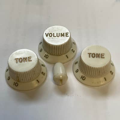 Early 1970's Fender Stratocaster Knob Set image 3