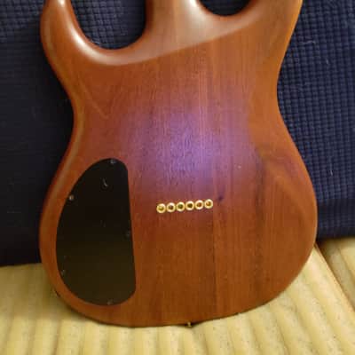 Carvin DC 127 1990s Natural Tung Oil Mahogany image 4