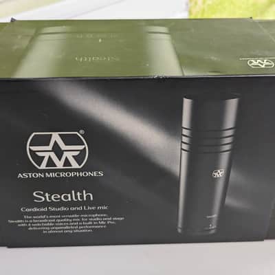 Aston Stealth 4-Voice Cardioid Dynamic Microphone 2018 - 2019 - Black image 1
