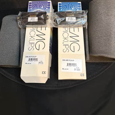 EMG 89 & 89R Active Pickup Set - Black Calibrated Bridge & Neck Pair (Open Box / Mint Sealed Pickups) image 2