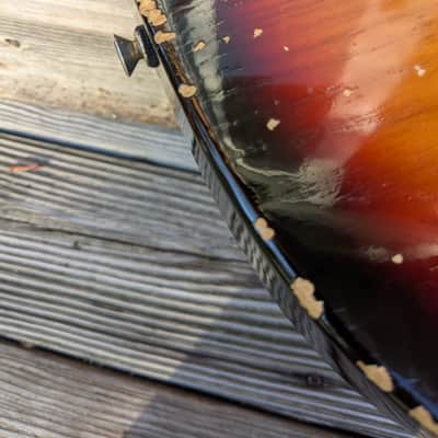 Partscaster Telecaster (Fender-MJT)- 3 tone sunburst relic image 11