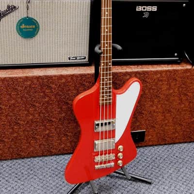 2024 Epiphone Thunderbird '64 Electric Bass Guitar w/ Gig Bag! Ember Red! VERY NICE!!! image 2