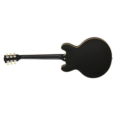 Gibson ES-335 Semi-Hollow Guitar - Vintage Ebony image 5