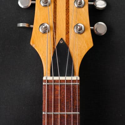 Vintage DEFIL Tosca 1987 Tobacco Sunburst Jaguar Shape image 14