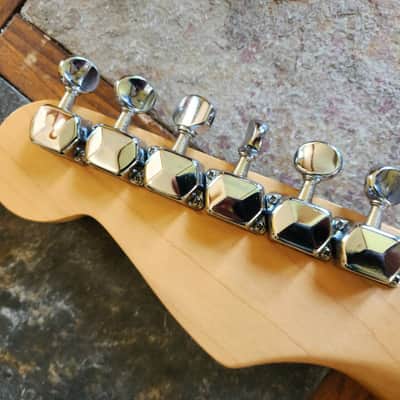 Fender Squier Series strat MIK  1992 - white Bild 7