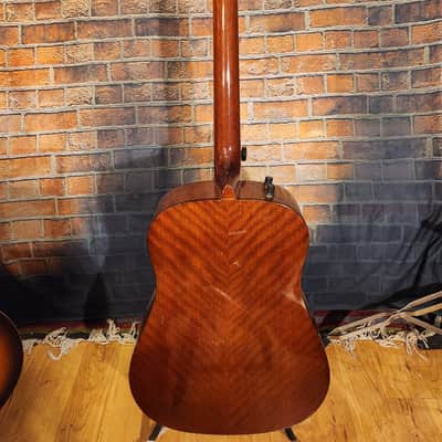 Harmony H160E Dreadnought Natural-Set Up image 2