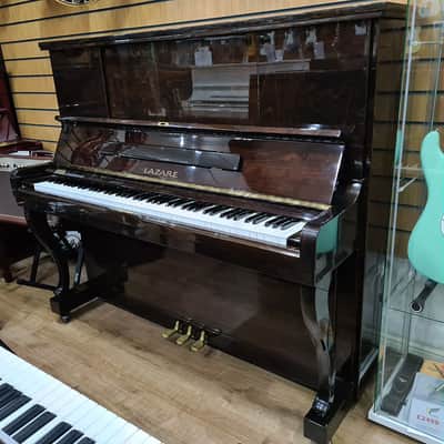 Used Lazare F3 Upright Piano Dark Walnut SP22881 - Sherwood Phoenix Pianos image 12