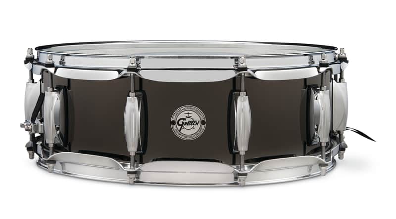 Gretsch Drums Black Nickel Over Steel Snare Drum - 5 x 14-inch - Polished image 1