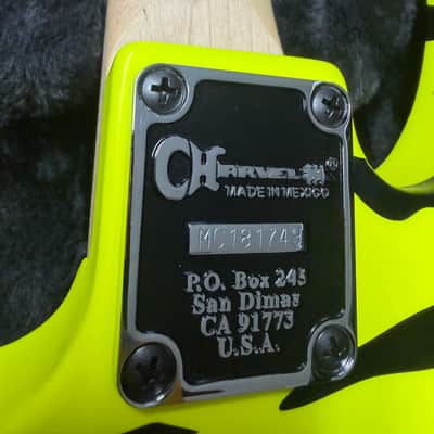 Charvel Satchel Signature Pro-Mod DK 2018 Yellow Bengal image 6