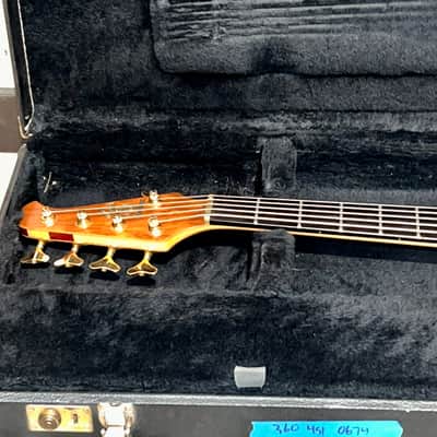 Rare 1996 Alembic Elan Natural Maple, Walnut & Purple Heart Neck Thru, OHSC image 22