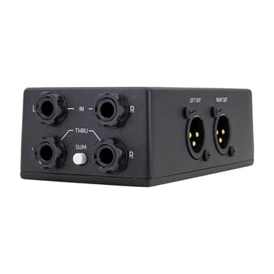 Stereo to FOH Kit - Walrus Canvas Dual Line Isolator / Stereo DI + 2x Rockboard Flat XLR Cables 20ft image 2