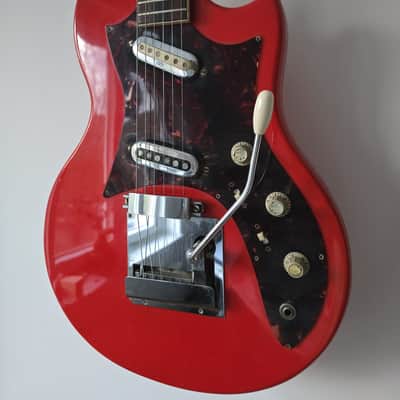 Framus 5/155 Strato Super 1965 – German Vintage - Professionally Serviced – Candy Apple Red image 7