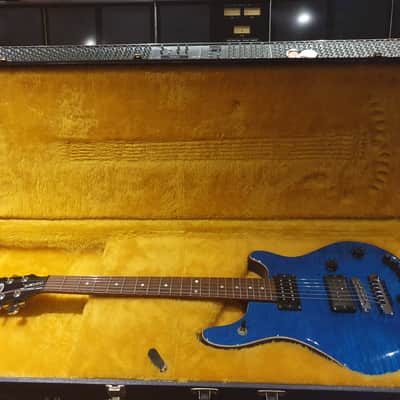 Crazy RARE Washburn USA Custom Shop AAA Quilt 10 Top Artist Guitar! 7 pickups & inputs! PRS style! image 10