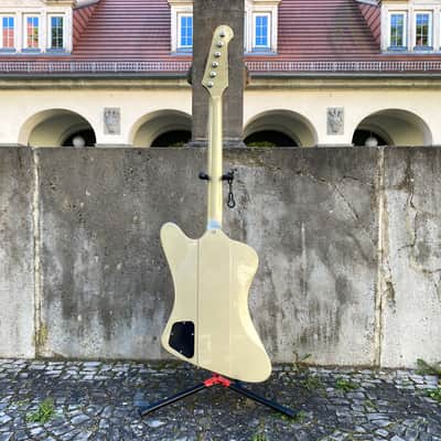 🎸 GIBSON FIREBIRD / ELLIOT EASTON TIKIBIRD / 2013 / gold mist poly / limited edition / incl. OHSC image 9