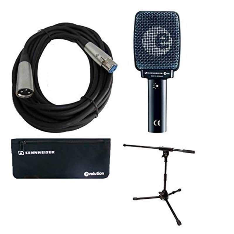 Sennheiser E906 Instrument Microphone Bundle with Amp Mic Stand and Cable image 1