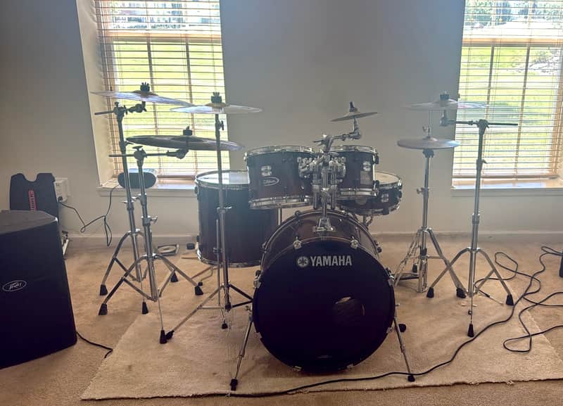 Yamaha SBP2F5 Stage Custom Birch 22x17/16x15/12x8/10x7/5.5x14" 5pc Shell Pack image 1