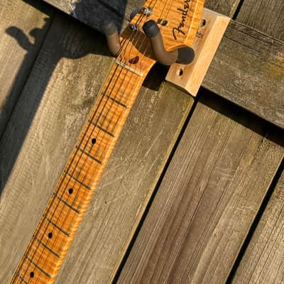 Fender Custom Shop '56 Reissue Stratocaster Relic AAA Flame Maple Neck image 15