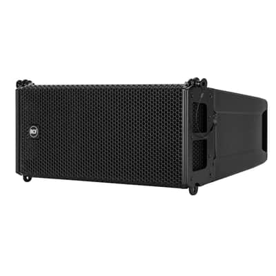 RCF HDL6-A Active Line Array Speakers 4 Pack w SUB-8006AS 18" Subwoofers Pk image 3