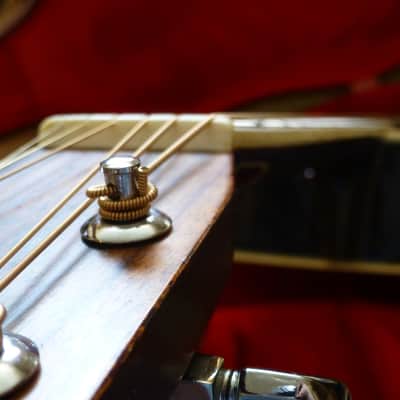 Vintage Maya F7475S Japanese acoustic guitar with FISHMAN humbucking pickup image 11