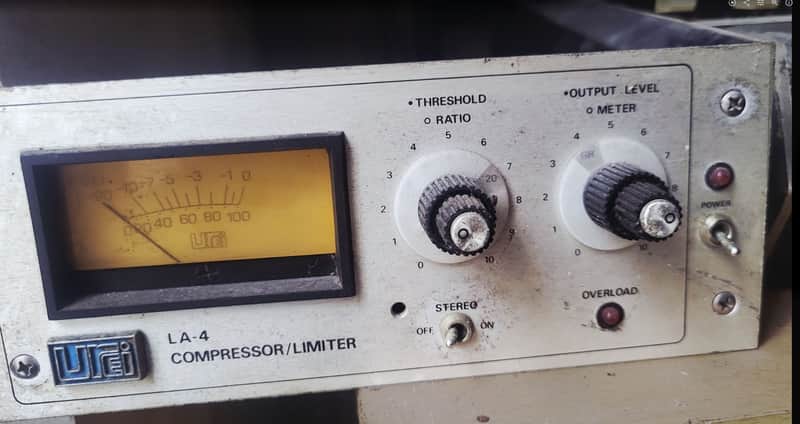 Urei LA-4 Compressor Limiter 1980s - Silverface image 1