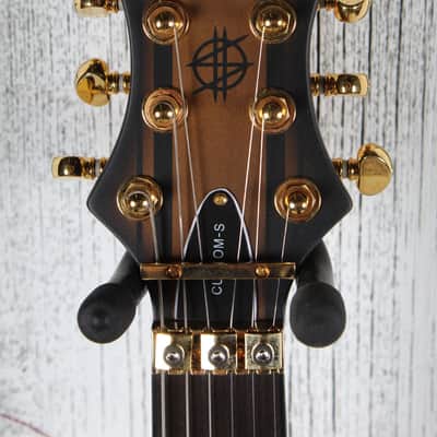 Schecter Synyster Gates Custom-S Electric Guitar Satin Gold Burst Finish image 11