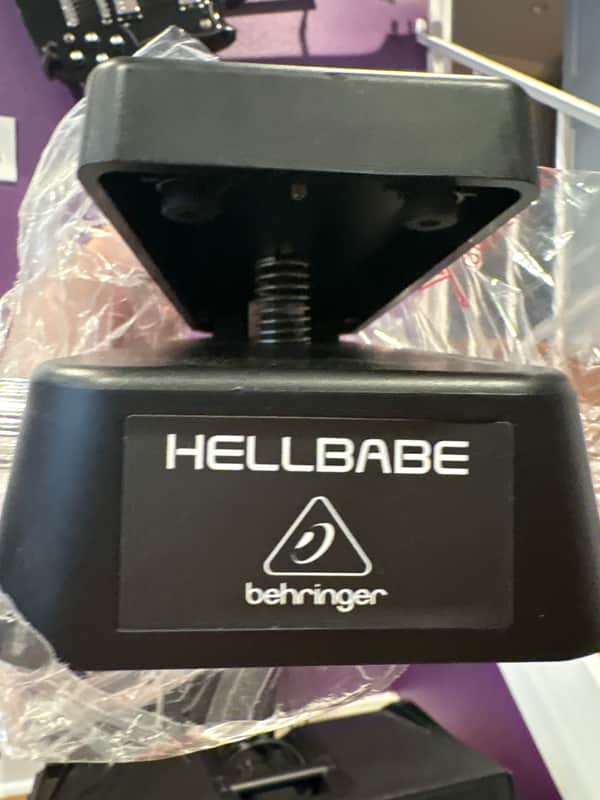 Behringer HB01 Hellbabe Ultimate Wah 2010s - Black image 1