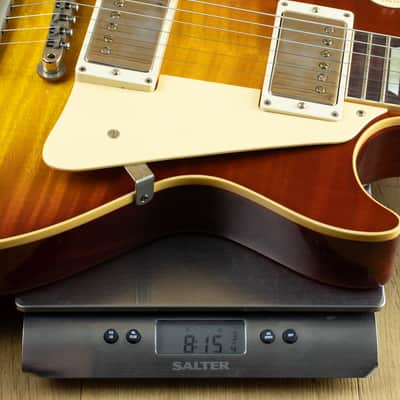 Gibson Custom M2M Murphy Lab 59 Les Paul Standard Light Aged, Handpicked Top, Cherry Tea Burst Top #22 94628 image 6