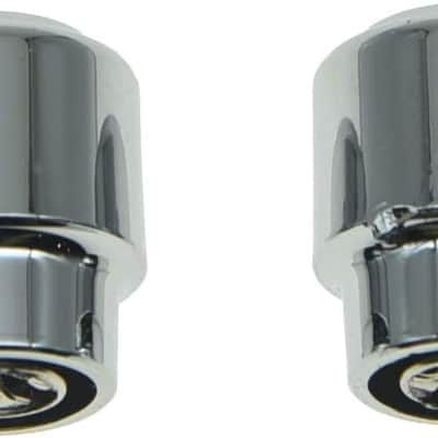 Pack of 2 Plastic Chrome Guitar Barrel Switch Tip 3 Way Pickup Selector Switch Knobs for  Tele/Telecaster image 4