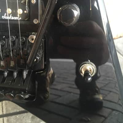Jackson Professional King V Std. Black Japanese Import 1993 image 8