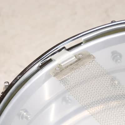 Pearl 5.5x14" Chrome 8 Lug Steel Shell Snare Drum image 13