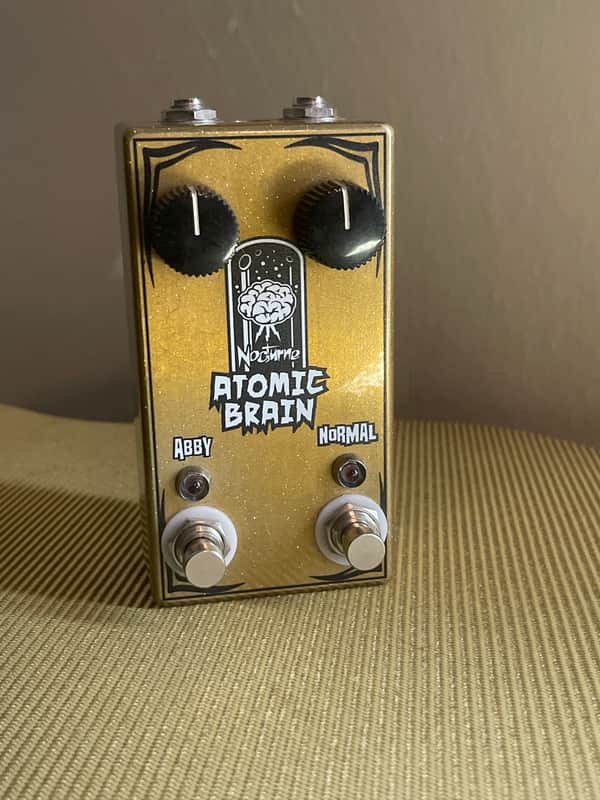 Nocturne brain pedals Atomic Brain 2019 - Gold image 1